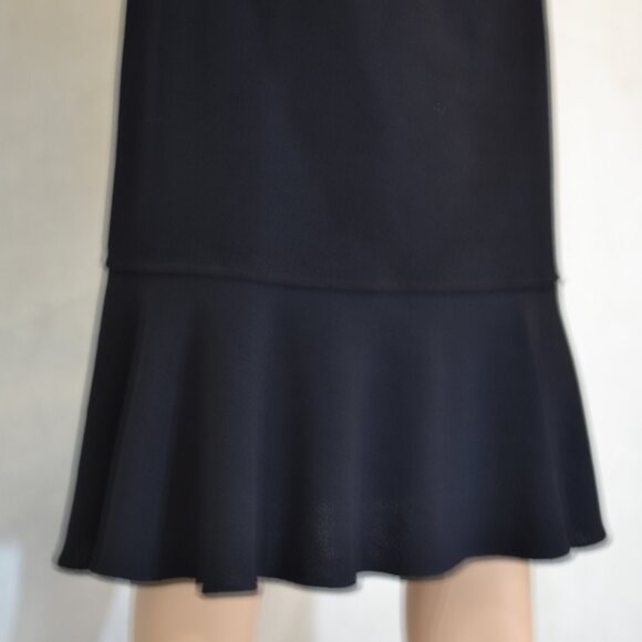 ST. JOHN EVENING/COLLECTION  BY MARIE GRAY BLACK SPANISH-STYLE SKIRT SET SIZE 8 - Picture 5 of 8